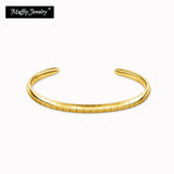 Snakeskin 925 Sterling Silver Bangle Bracelet Vintage Gift For Women Girls