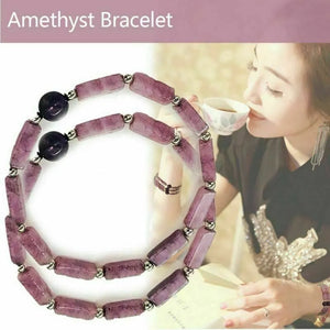 Amethyst Crystal Bangle Women's Jewelry Gift
