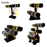 BangleChain Necklace Holder 1-4 Layer Jewelry Display Organizer