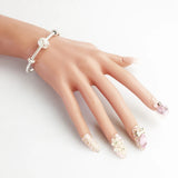 925 Sterling Silver Bangles Bracelet Cord for DIY Making