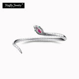 Snake 925 Silver Bracelet Mysterious Bangle Gift Women