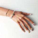 Sterling Silver Classic Charm & Beads Carrier for DIY Jewelry Making