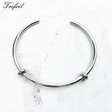 Sterling Silver Classic Charm & Beads Carrier for DIY Jewelry Making
