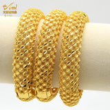 Indian Charm Bracelet Dubai 24K Plated Ethiopian African Jewelry