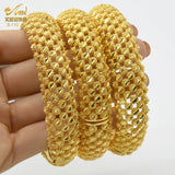 Indian Charm Bracelet Dubai 24K Plated Ethiopian African Jewelry