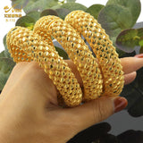 Indian Charm Bracelet Dubai 24K Plated Ethiopian African Jewelry