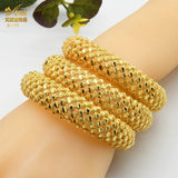 Indian Charm Bracelet Dubai 24K Plated Ethiopian African Jewelry