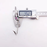 Snake Bangle in Blackened 925 Sterling Silver