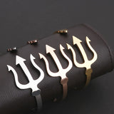 Stainless Steel Fork Bracelet Arm Cuff Men Women