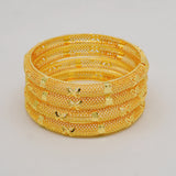 Ethiopian Indian Bangles For Women Flower Bride Bracelet