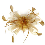 Bridal Feather Hair Pins Wedding Headband Fascinator Accessory