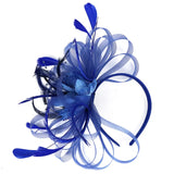 Bridal Feather Hair Pins Wedding Headband Fascinator Accessory