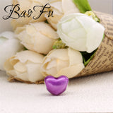 BaoFu S925 Silver Bubble Love Heart Beads Bracelet DIY Lover's Accessory