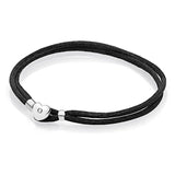 Baofu 925 Silver Love Woven Bracelet for Ladies DIY Jewelry