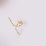 Copper Tragus Ear Cuff Non Piercing Earring