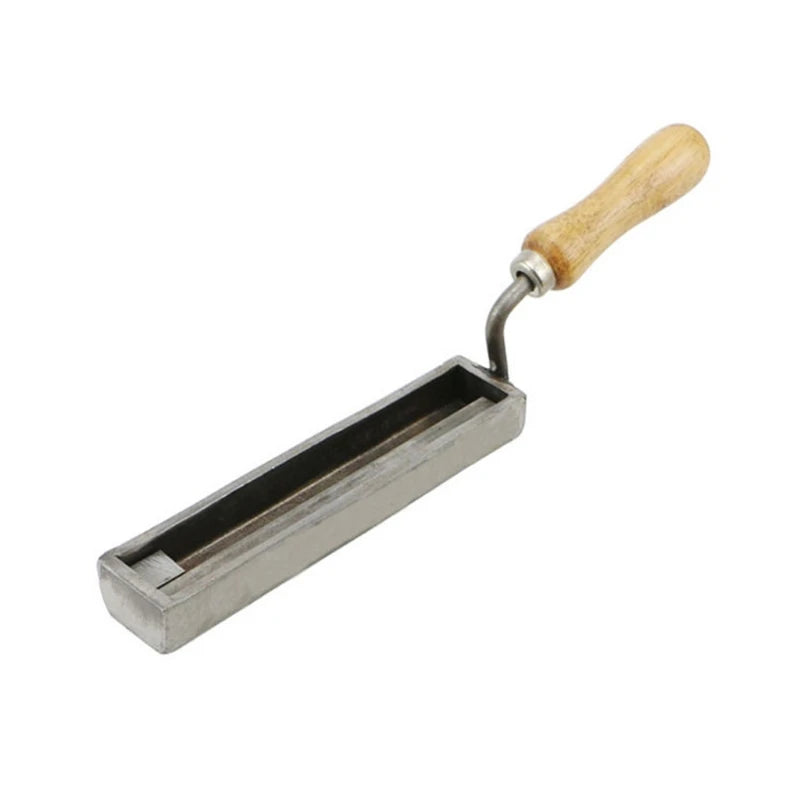 Bar Silver Ingot Casting Mold with Wood Handle