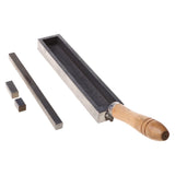 Silver Ingot Casting Mold, Wood Handle, Reversible Jewellery Silver Iron Wire