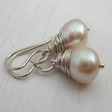 Baroque 11-12MM Pearl 925 Earrings Necklace Set Mother's CARNIVAL Year