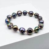 Baroque Bracelet Natural Bright Pearl Stretch Bracelet