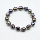 Baroque Bracelet Natural Bright Pearl Stretch Bracelet
