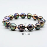 Baroque Bracelet Natural Bright Pearl Stretch Bracelet