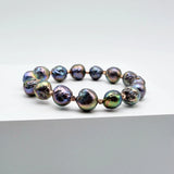 Baroque Bracelet Natural Bright Pearl Stretch Bracelet
