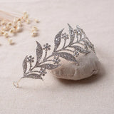 Baroque Bridal Crystal Flower Tiara Hairband Crown