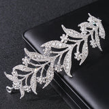 Baroque Crystal Rhinestone Flower Tiara Hairband Wedding Hair Accessory