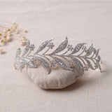 Baroque Bridal Crystal Flower Tiara Hairband Crown