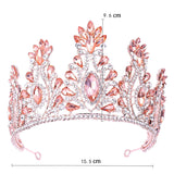 Baroque Bridal Tiara Crystal Rhinestone Crowns Tiaras Headpiece