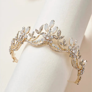 Baroque Crystal Bridal Tiaras Rhinestones Bride Crowns Party Jewelry
