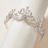 Baroque Crystal Bridal Tiaras Rhinestones Bride Crowns Party Jewelry