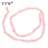 Pink Baroque Freshwater Pearl Beads 4-5mm Loose DIY Charm Beads