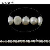 Baroque Freshwater Pearl Beads 7-8mm 15 Inch DIY Jewelry Making Natural Pearls