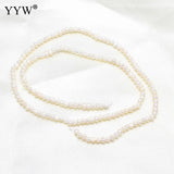 Baroque Pearl Beads Natural White 2-3mm 15.5 Inch Strand
