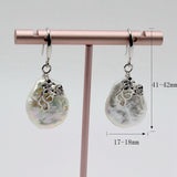 Baroque Earrings Natural Pearl Sterling Silver Earrings