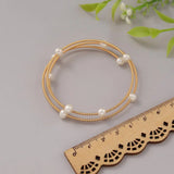 Baroque Pearl Bracelet Women Jewelry Bangle Adjustable Pearl Bracelet