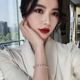 Baroque Freshwater Pearl Girlfriend Bracelet Ins Feel Handwear