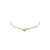 Baroque Freshwater Pearl Necklace Women's French Retro Collarbone Chain