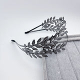 Baroque Leaf Headpiece Crown Tiara Headdress Wedding Hair Accessories
