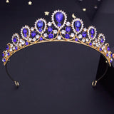 Green Crown for Girls Princess Tiaras Headdress