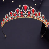 Green Crown for Girls Princess Tiaras Headdress