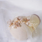Baroque Headband Tiara Flower Floral Hairband Headwear Women Headpiece