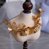 Baroque Headband Tiara Flower Floral Hairband Headwear Women Headpiece