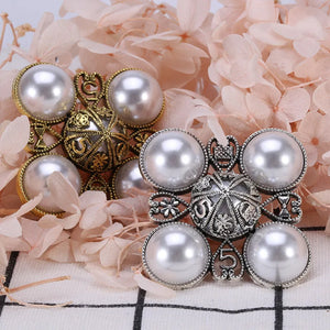 Baroque Hot Vintage Pearl Brooch No.5 Retro Pins