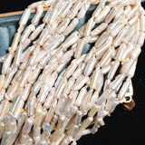 Baroque Irregular Natural Freshwater Pearl DIY Necklace Beads
