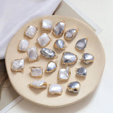 Baroque Irregular Pearl Bag Phnom Pendant for DIY Jewelry