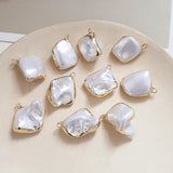 Baroque Irregular Pearl Bag Phnom Pendant for DIY Jewelry