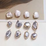 Baroque Irregular Pearl Bag Phnom Pendant for DIY Jewelry