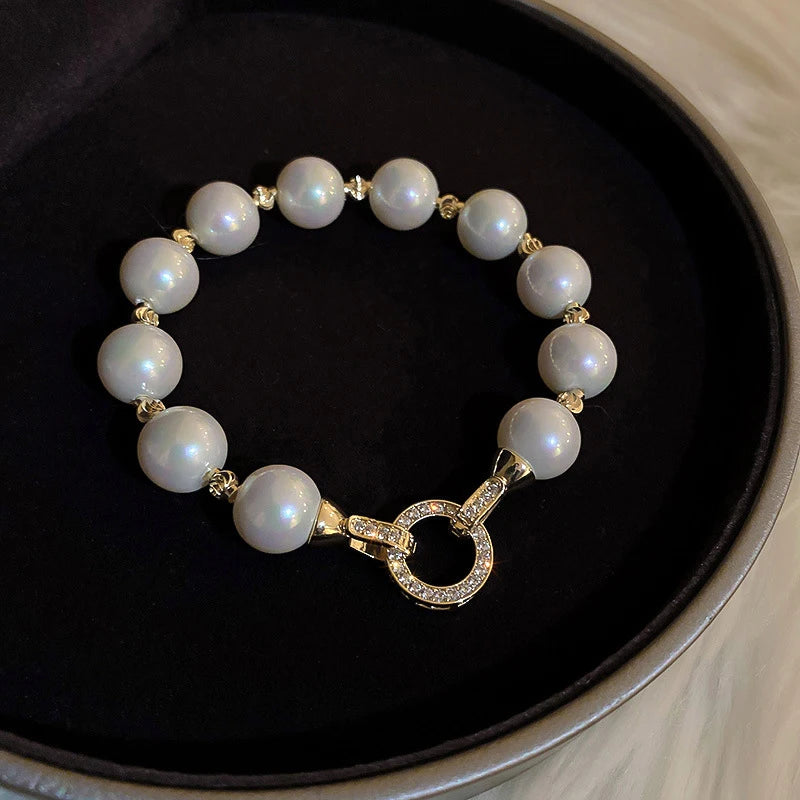 Baroque Irregular Pearl Bracelet Female Niche Bracelet Jewelry